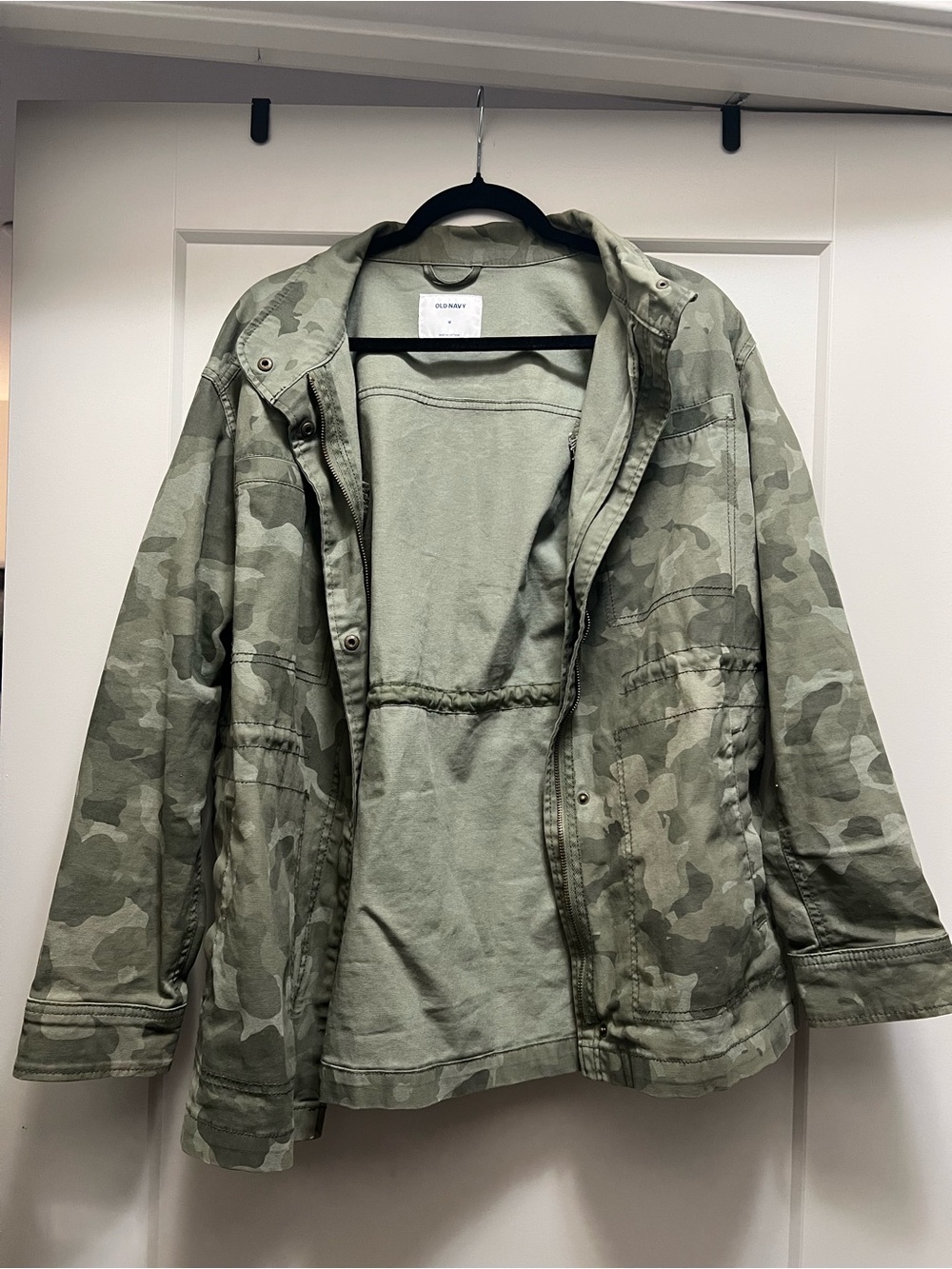 Women’s Olive Camo Utility Jacket
